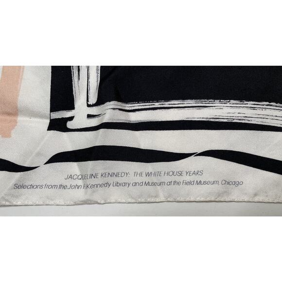Jacqueline Kennedy Gowns Silk Scarf Echo Large Ltd Ed The White House Years - Picture 10 of 14